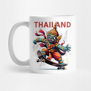 Thailand Yaksha Skater Mug